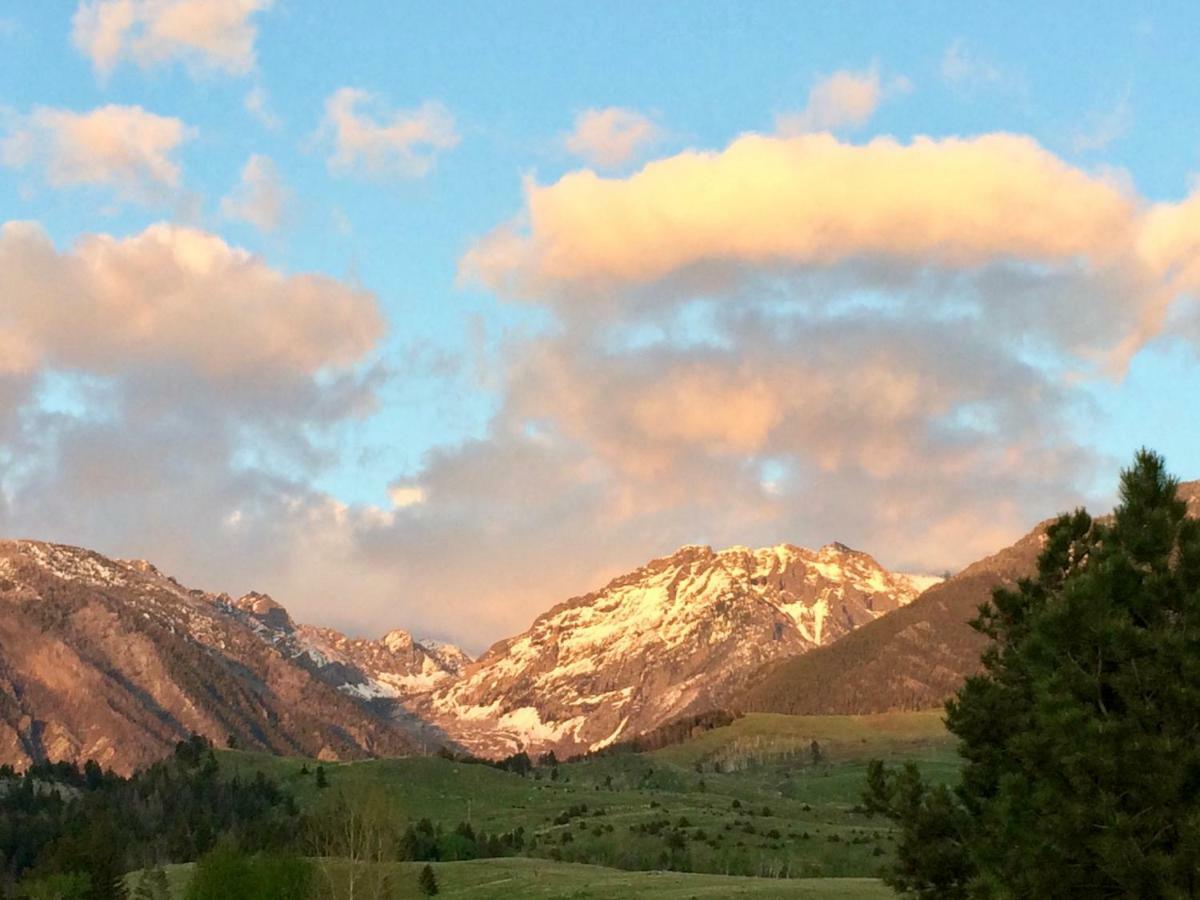 Pine Creek Cabin Livingston Montana Kültér fotó